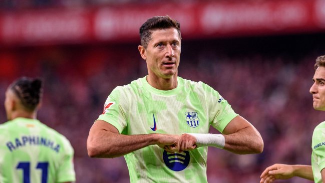 El campeón Barcelona celebró en la última fecha de La Liga con triunfo sobre Athletic Club en Bilbao