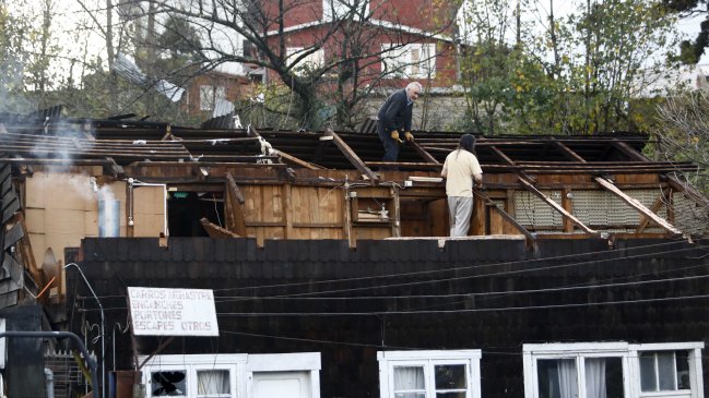 Tornado en Puerto Varas deja 13 lesionados y 250 viviendas dañadas