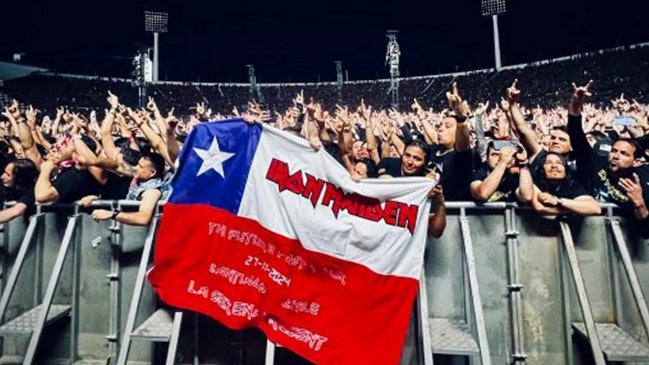 Este es el setlist que Iron Maiden traerá a Chile en 2026