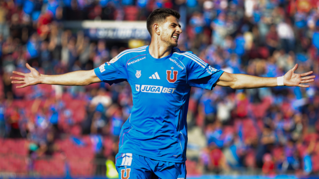 [VIDEO] Di Yorio cortó su sequía en la U con un tempranero gol ante O'Higgins