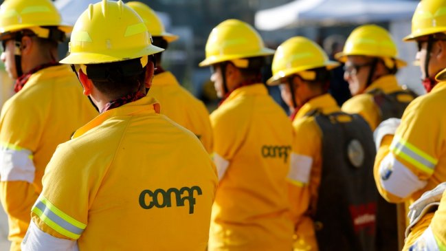 Trabajadores de Conaf anuncian paro indefinido en 
