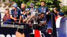 PSG recorrió las calles de París para festejar con el trofeo de la Champions