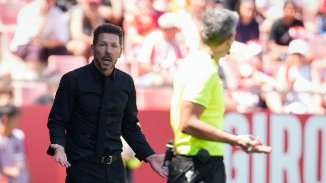 Simeone recordó penal anulado a Julián Alvarez: Nos sentimos ultrajados