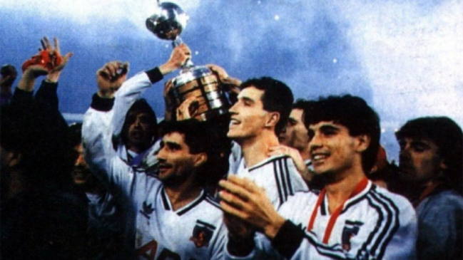 Colo Colo conmemoró los 34 años del título de la Copa Libertadores 1991