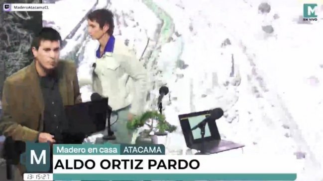 [VIDEO] Sismo en el norte asustó a Carolina Tohá y periodistas en plena entrevista