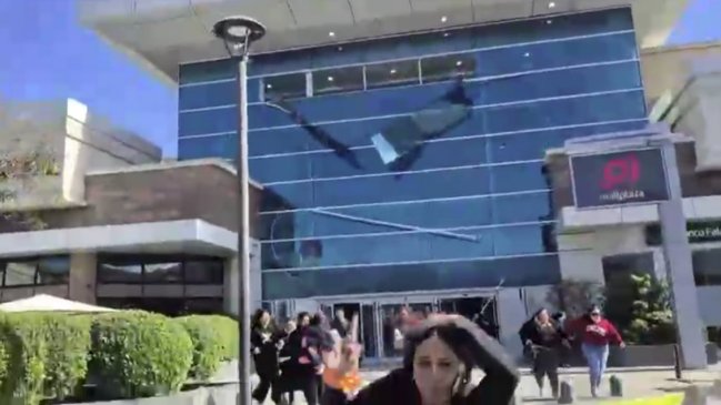 [VIDEO] Así se vivió el sismo en el mall de Copiapó