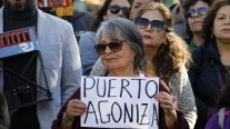 Vecinos se manifestaron por el abandono del Barrio Puerto en Valparaíso