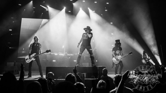 Entradas para Guns N' Roses parten en los 74.750 pesos