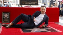 Christian Slater recibió su estrella en el Paseo de la Fama
