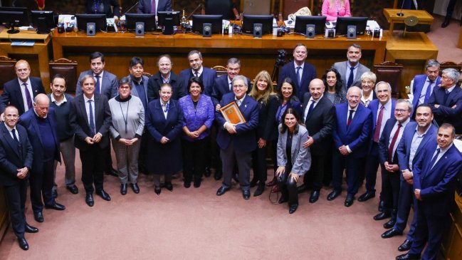 Senado homenajeó a Sergio Campos, 