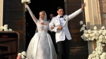 Thomas Galdames celebró su boda con Giovanna Goglino en Italia