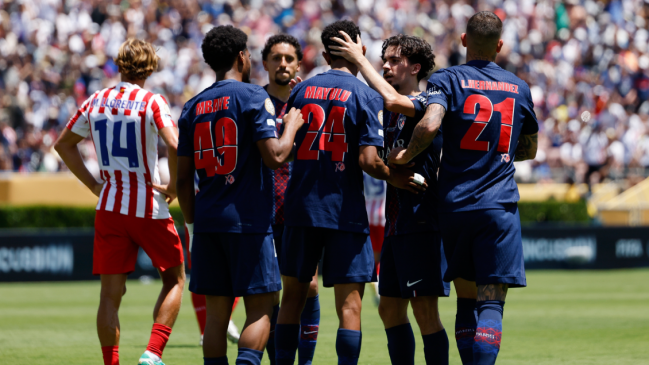 PSG pisó fuerte en el Mundial de Clubes con una goleada sobre Atlético de Madrid