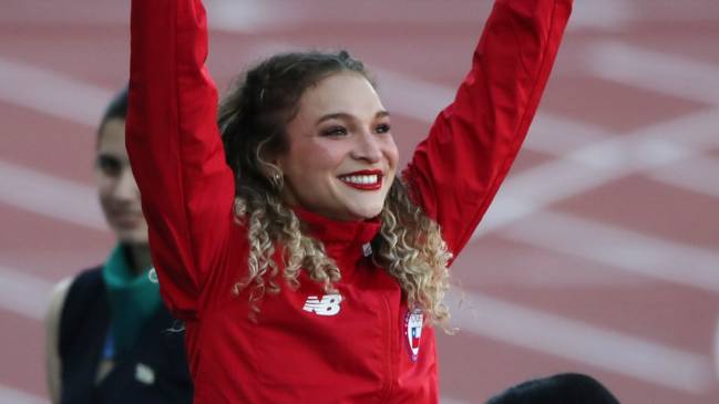 Martina Weil rompió su récord nacional de 400 metros en Estocolmo