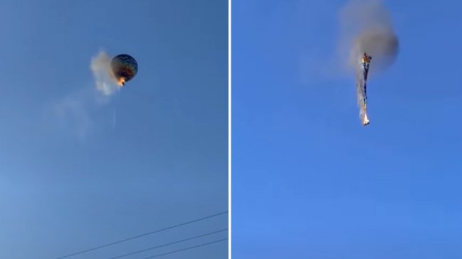 Brasil: Se incendió globo aerostático con 21 pasajeros y hay al menos ocho muertos