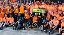 McLaren celebró en Austria un nuevo