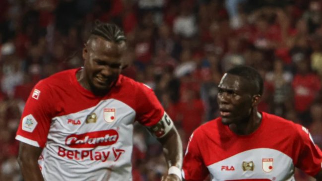 [VIDEO] Hugo Rodallega fue héroe en Independiente Santa Fe: Se lesionó, lloró y anotó el gol del título