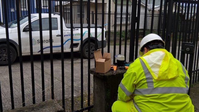 Reposición de medidores de agua destruidos por heladas alcanza el 90% en Puerto Montt