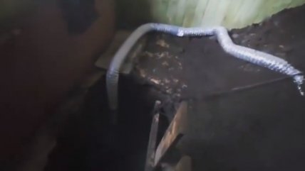   Descubren túnel que iba directo a bóveda de Banco Estado en Curarrehue 