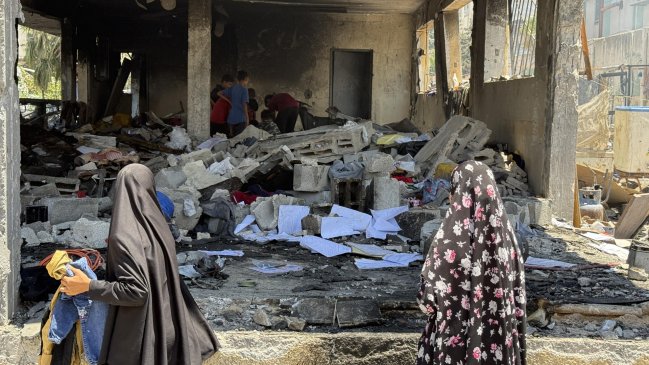 Sanidad gazatí estima en 2.500 los cadáveres sin recuperar a lo largo de la Franja