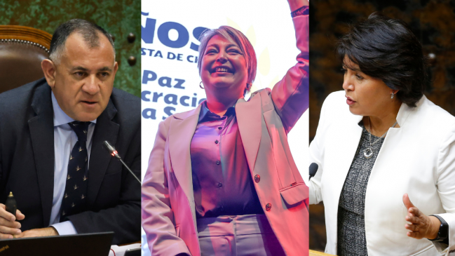 Eric Aedo y Yasna Provoste, ambos DC, dan su apoyo a Jara