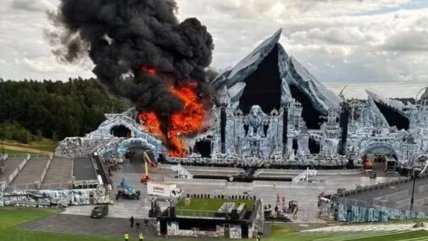  Festival Tomorrowland sufre grave incendio a días de su realización 