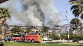 Incendio afectó a edificio de la Municipalidad de Peñalolén