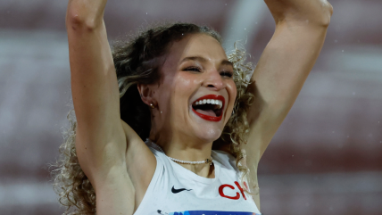   Martina Weil batió su récord nacional de 200 metros planos en Bélgica 