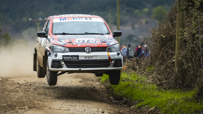 Fuerte accidente marcó la jornada sabatina del Rally en Curicó