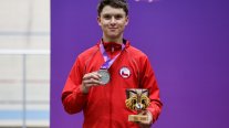 Diego Rojas ganó medalla de plata en el Omnium de los Panamericanos Junior de Asunción