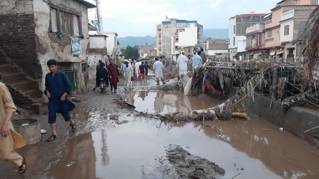 Más de 170 muertos por intensas lluvias en Pakistán