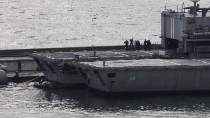  Funcionario de la Armada murió en un accidente en molo de Valparaíso  