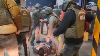  Así fue la captura de los peligrosos reos que escaparon de la cárcel de Valparaíso  