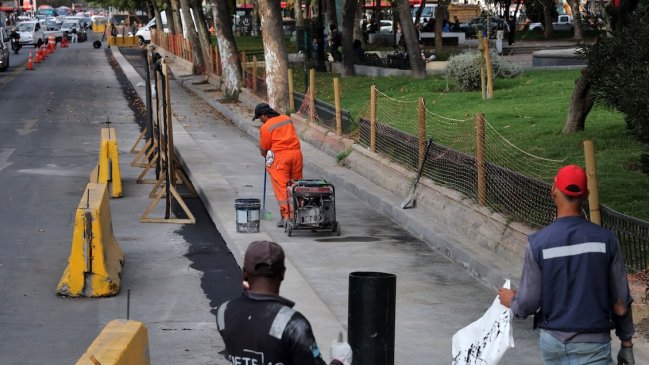 Ciclovía del Eje Alameda: Primer tramo estará listo en diciembre