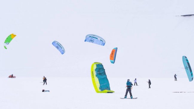 El Snowkite Fest de Corralco culminó con gran éxito