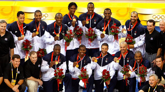 Selección olímpica de Estados Unidos de 2008 entró al Salón de la Fama del Baloncesto