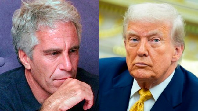 Desclasifican supuesta tarjeta de cumpleaños que entregó Trump a Epstein