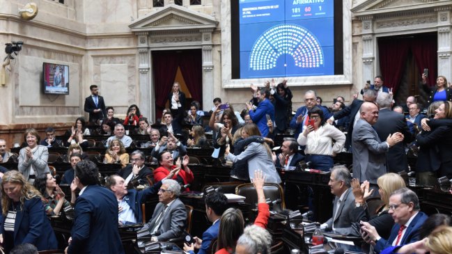 Diputados argentinos rechazaron el veto de Milei a ley de financiamiento universitario