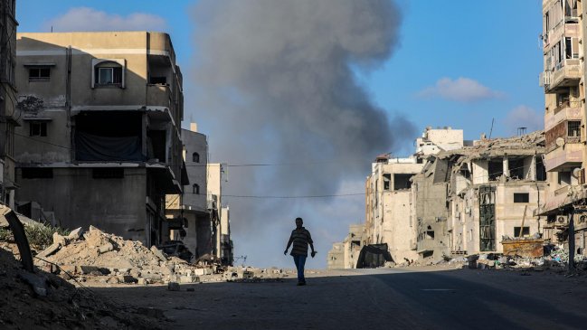 El Gobierno de Gaza estima en un millón los desplazados en el sur de la Franja