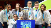Italia tumbó Estados Unidos y conquistó su sexto título en la Copa “Billie Jean King”