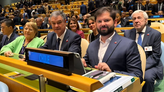 Ossandón se entusiasma con Bachelet: 