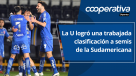 Cooperativa Deportes: La U logró una trabajada clasificación a semis de la Sudamericana