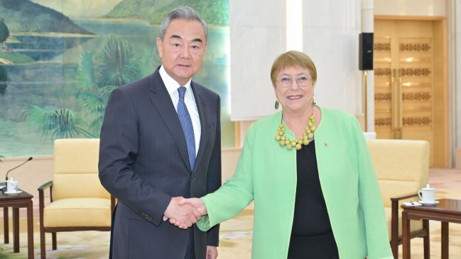 El espaldarazo de China a Bachelet: 