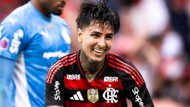 DT de Flamengo elogió a Erick Pulgar en su regreso a la titularidad: