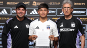 Colo Colo anunció el primer contrato profesional del juvenil Cristián Díaz