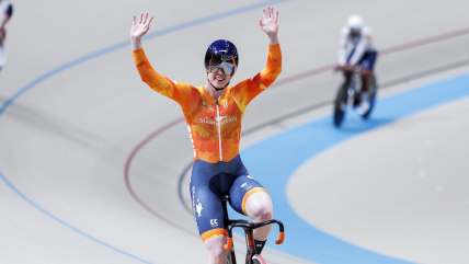  Hetty van de Wouw estableció nueva marca mundial en el Mundial de Ciclismo de Pista 