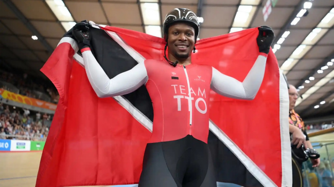 Nicholas Paul, figura del Mundial de Ciclismo: En Chile la gente apoya como si fueras uno de ellos