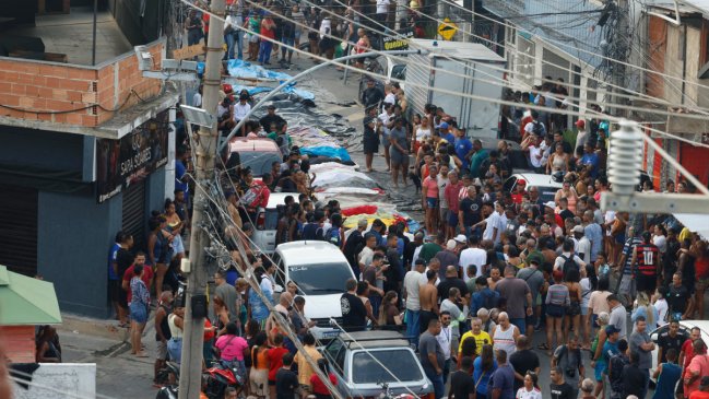 Suben a 132 los muertos en la operación policial más letal de la historia de Río