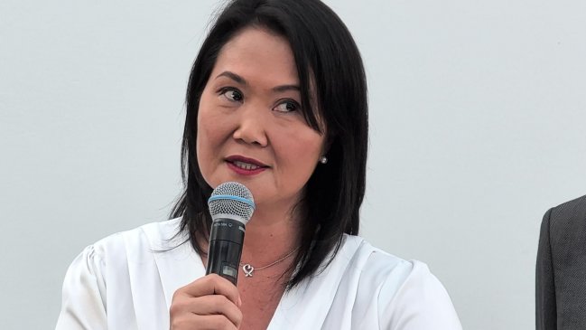 Keiko Fujimori anuncia su candidatura presidencial por cuarta vez