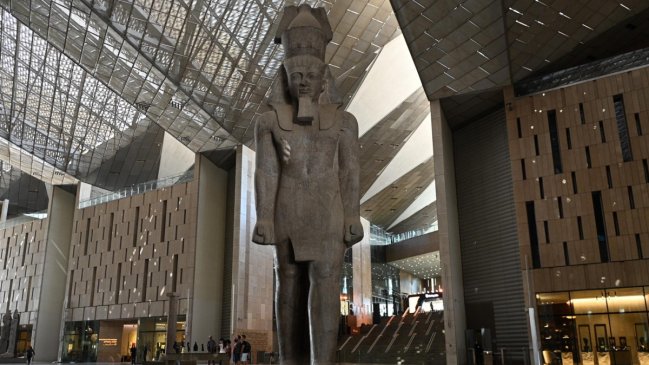 Todo listo para la inauguración del Gran Museo Egipcio, 