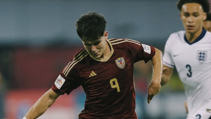   Venezuela sorprendió y goleó a Inglaterra en su estreno en el Mundial Sub 17 
